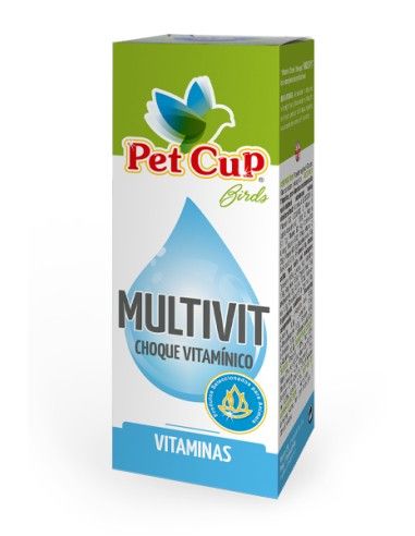 PET CUP VITAMINAS MULTIVIT 30 ML