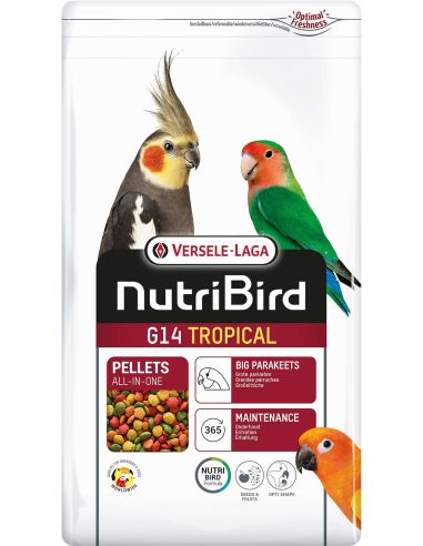 VERSELE LAGA NUTRIBIRD G14 TROPICAL 3 KG.