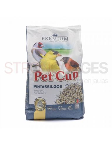 PET CUP MIX JILGUERO PREMIUM 4 KG.