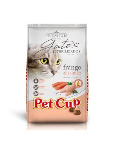 PET CUP GATOS ESTERILIZADOS 3 KG.