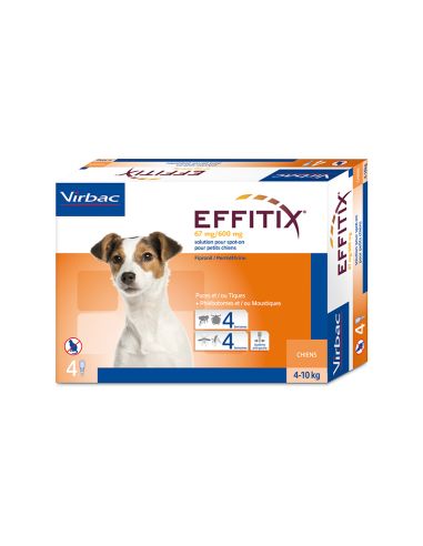 EFFITIX PERROS DE 4-10 KG PIPETAS UNIDAD.